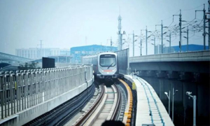 青岛地铁1号线北段和8号线北段通车试运行