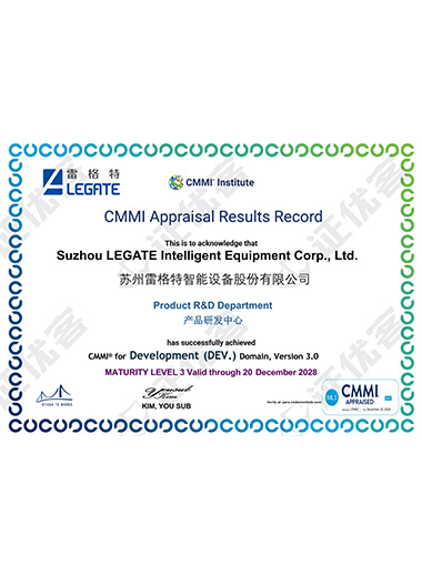 产品研发中心成功通过Cmmi®(...